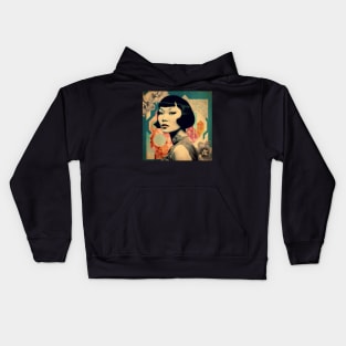 Anna May Wong #3 Kids Hoodie